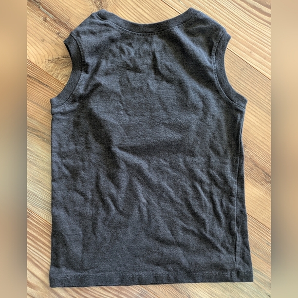 Cincinnati Reds Baseball MLB Sleeveless Tank Top Toddler Unisex 4T Charcoal Gray - Picture 3 of 5